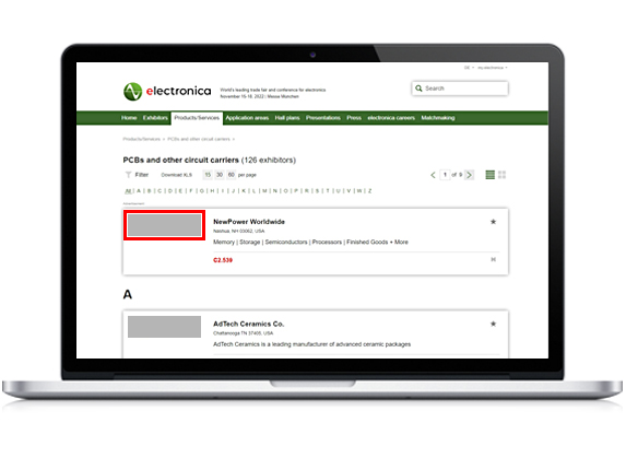 9 entries with logo in the product and service directory